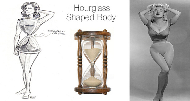 hourglass body type